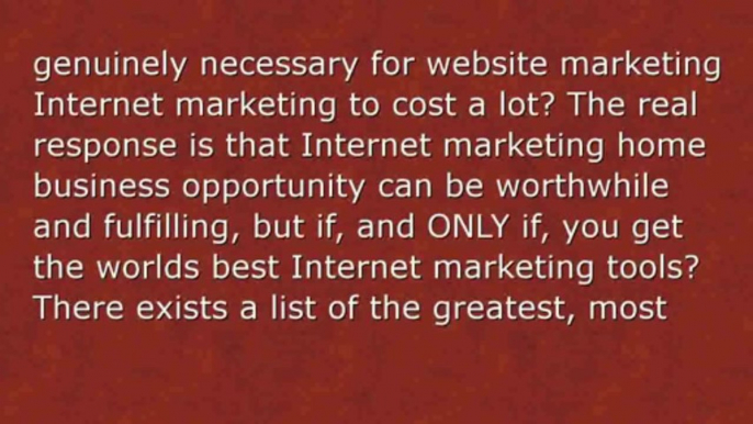 Internet Marketing To Increase Website Traffic