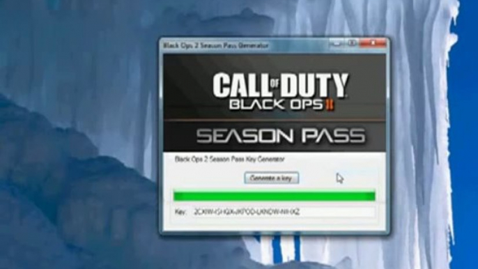 Call of Duty Black Ops 2 Season Pass Code Generator PC XBOX360 PS3