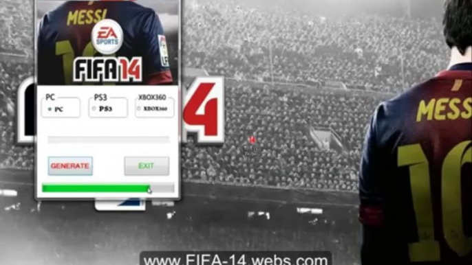 FIFA 14 Keygen, Key GENERATOR - Free for XBOX, PS3 and PC