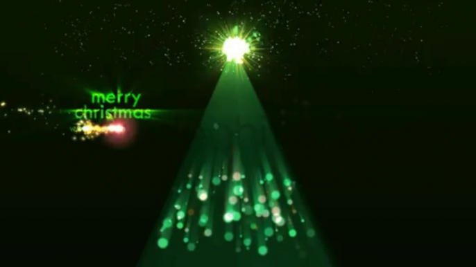 Christmas Tree Sparks - After Effects Template