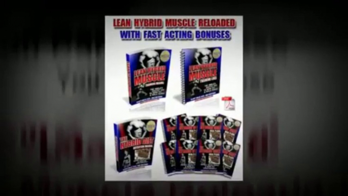 Lean Hybrid Muscle Reload Review +Lean Hybrid Muscle Reloaded Pdf