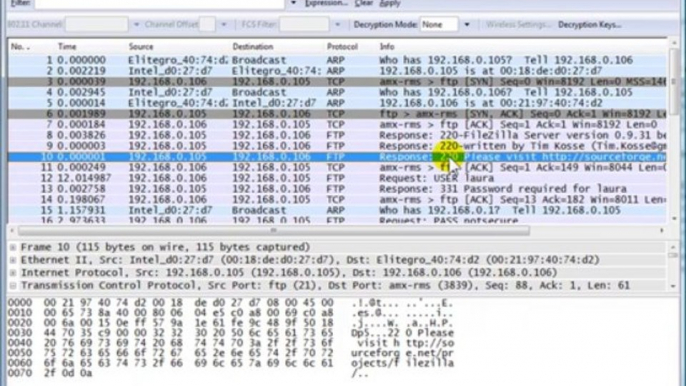 Password Sniffing With Wireshark hackgmailaccount.com