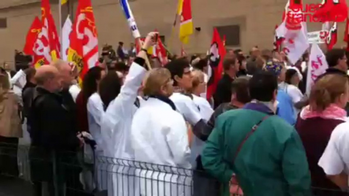 Manifestation contre l'austérité 3 - Visite François Hollande