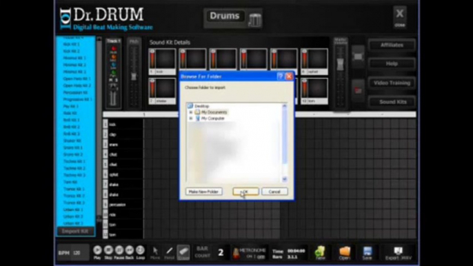 Dr Drum Beat Making Software - Make Sick Beats - Dubstep, Rap, Hip Hop