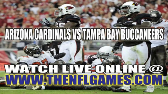 Watch Arizona Cardinals vs Tampa Bay Buccaneers Live NFL Streaming Online