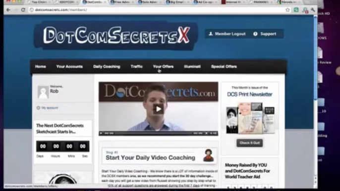 Dot Com Secrets X - See My Results Live!