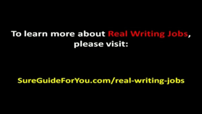 real writing jobs website