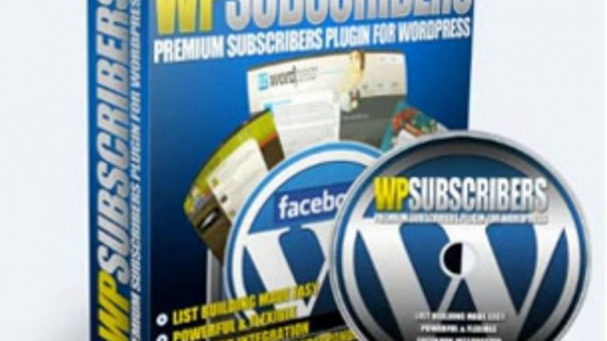 WP subscribers - The Premium Wordpress Subscription Plugin - WP Subscribers Review + Bonus