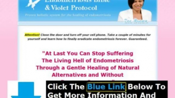 Endometriosis Bible And Violet Protocol Reviews + Endometriosis bible com