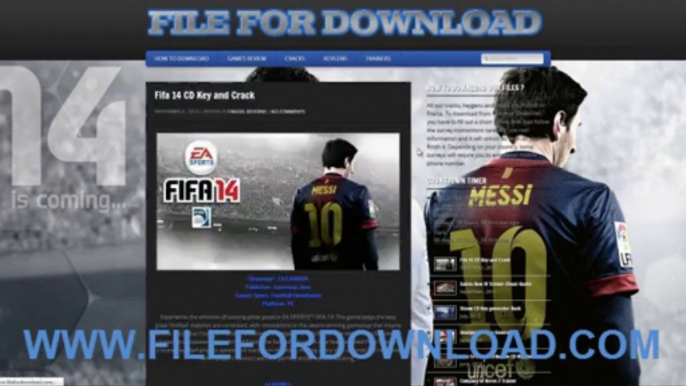 Fifa 14 CRACK (UPDATED)