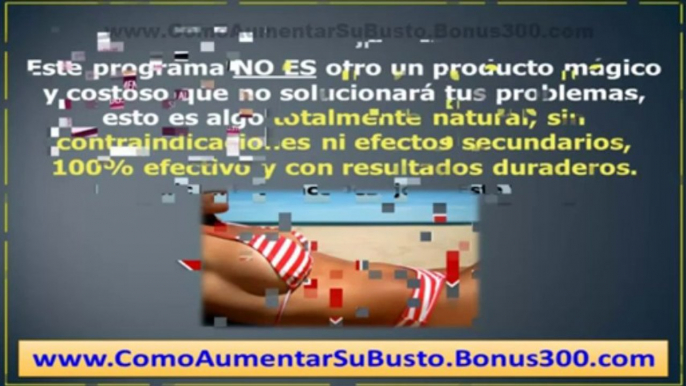 COMO CRECEN LOS SENOS - AUMENTO DE BUSTO SIN CIRUGIA - COMO ENDURECER LOS SENOS