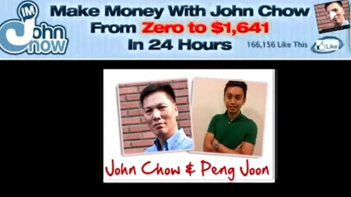 IM John Chow/watch this IM John Chow review-From Zero to $1,641 a day