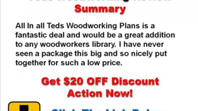 Teds Woodworking | Teds Woodworking Review