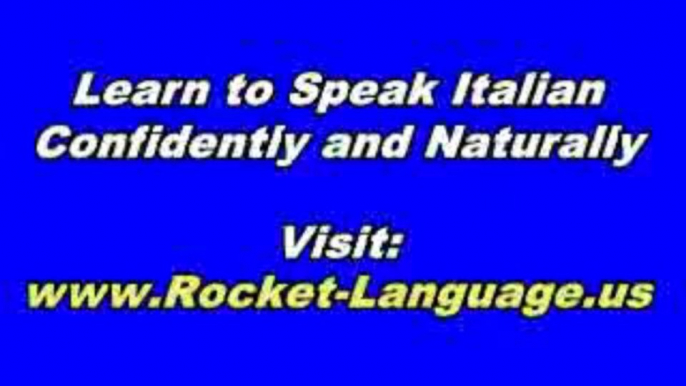 Amazing Easy Way To Learn ITALIAN with Best Online Course - Rocket Italian Now