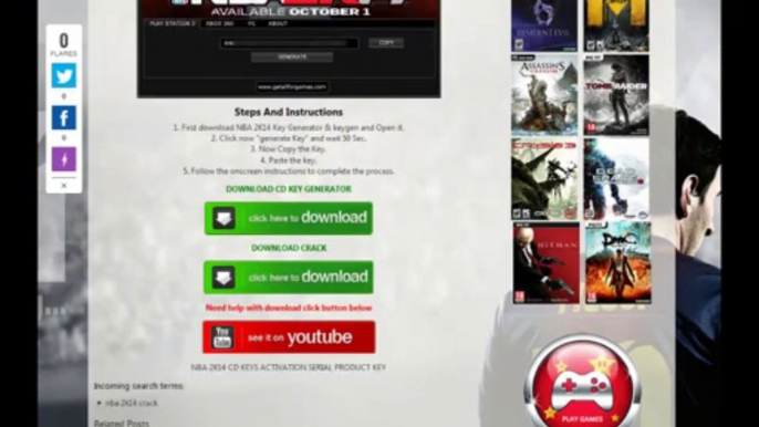 Nba 2k14 product serial and activation key, keys CD KEY GENERATOR