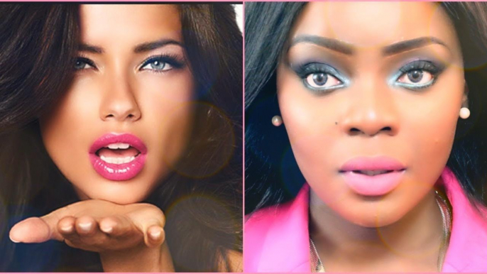 Adriana Lima Pink Lips | 13 Lipsticks Recommendations for Women of Color