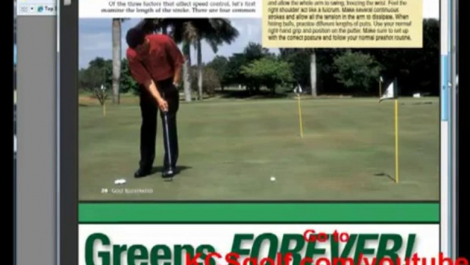 Simple Golf Swing Bonus Putting Tips