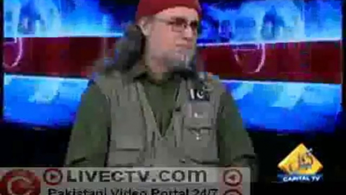 Zaid Hamid Exclusive Debating Against Democracy Capital TV 13 10 2013 , livectv.com