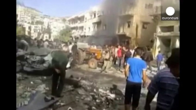 Car bomb kills many in rebel-held Syrian town