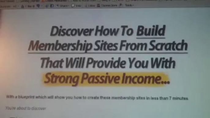 Membership Sites Blueprint | Make Money Creating Membership Sites