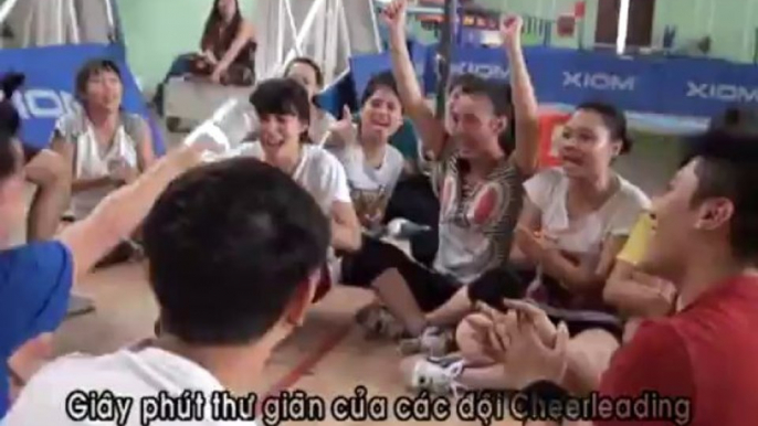 BHUL_05 Giây phút thư giãn của các đội Cheerleading