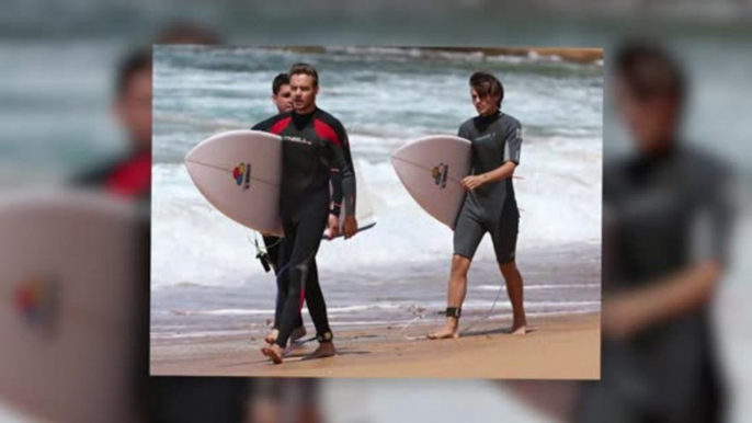 Surf's Up For One Direction's Liam Payne and Louis Tomlinson