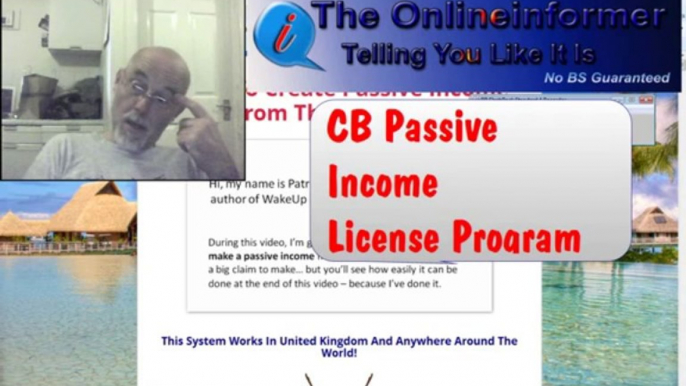 CB Passive income license program honest review now at blog, Patric Chan.