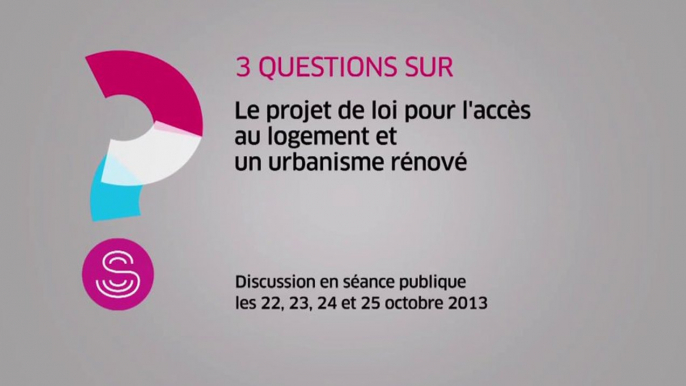 [Questions sur] Projet de loi pour l'accès au logement et un urbanisme rénové