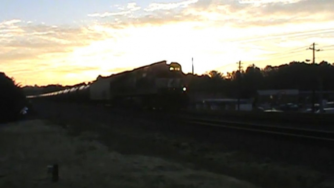 NS 65W NB tank train NB through Austell Ga.