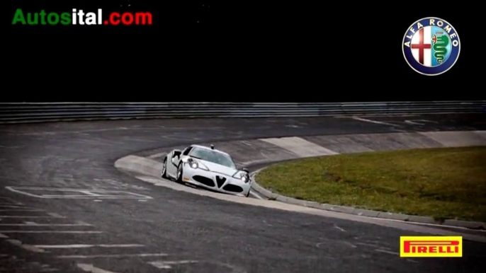 L’Alfa Romeo 4C bat le record du Nurburgring - Autosital