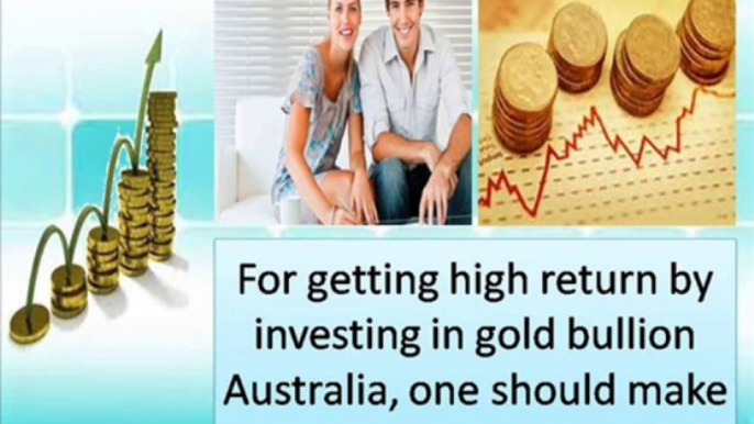 Buy Gold Bullion Online