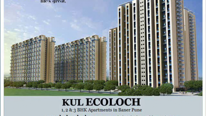 3 BHK Apartments in Baner Pune for Sale at Kul Ecoloch