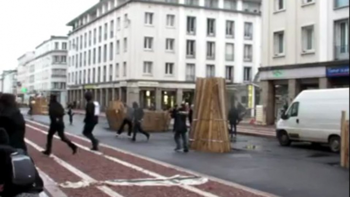 Brest. Fausse manif, vrai tournage, vrais flics