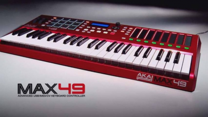 HOW TO SET UP THE AKAI MAX 49 KEYBOARD CONTROLLER WITH NATIVE INSTRUMENTS MASCHINE