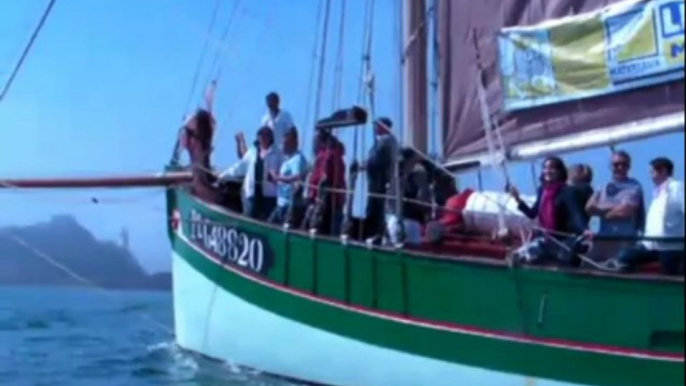 Entre Terre et Mer. Ballet de bateau dans la baie de Morlaix