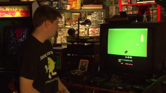 Classic Game Room - DESERT FALCON review for Atari 2600