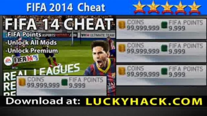 FIFA 14 Hacks Unlock Premium, FIFA Points, Money No rooting Working FIFA 14 FIFA Points Hack