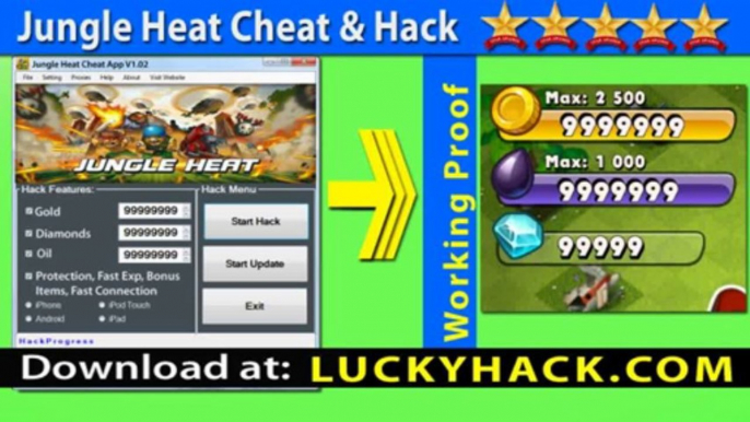 Jungle Heat Hacks for 99999999 Gold - No rooting - Working Jungle Heat Hack