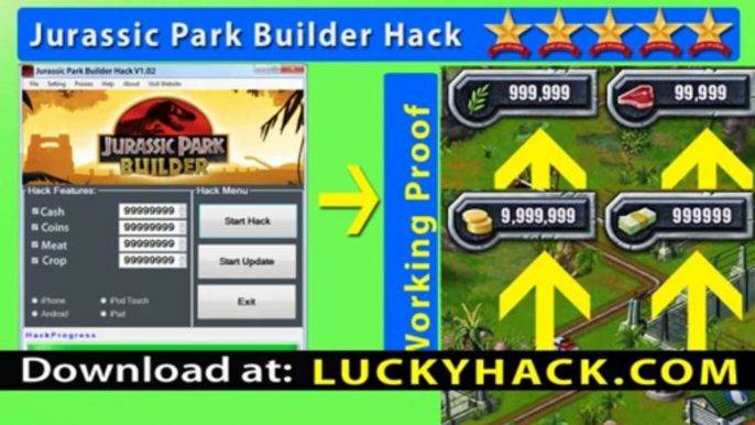 Jurassic Park Builder Hacks for unlimited Bucks and Coins - No jailbreak - Best Jurassic Park Builder Cheat