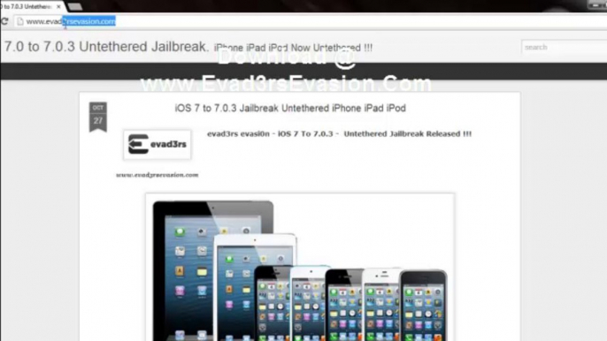 Evasion Releases IOS 7.0.3 Untethered Jailbreak IPhone 5 4S, IPod