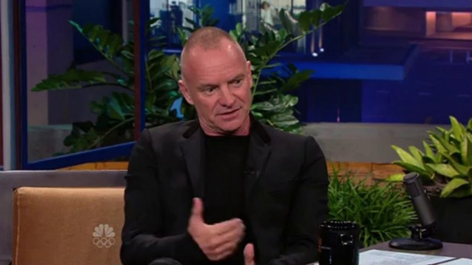 Sting - Interview + Practical Arrangement [Live on Jay Leno]