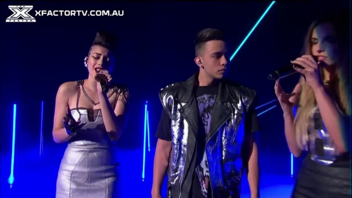 THIRD D3GREE Love The Way You Lie Live Show 4 The X Factor Australia 2013