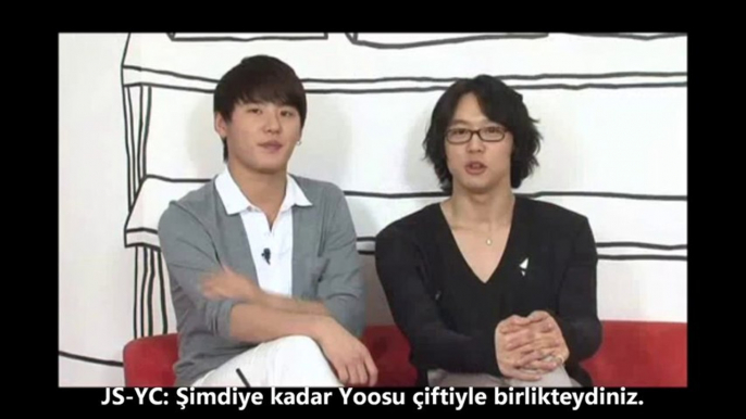 (Türkçe altyazı) JYJ / Junsu - Yoochun (Yoosu) Junsu'nun Kenya diline olan merakı :))