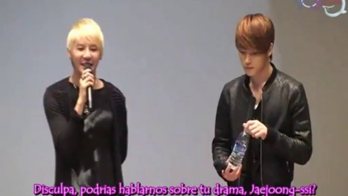 [Sub.Esp] JYJ The Day - conversación Jaejoong y Junsu