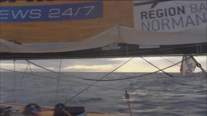 Jour 22 - GDF SUEZ (Class40) - Transat Jacques Vabre 2013 - GDF SUEZ