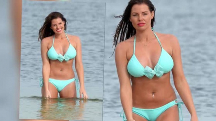 Jessica Wright Causes a Splash in a Tiny Bikini