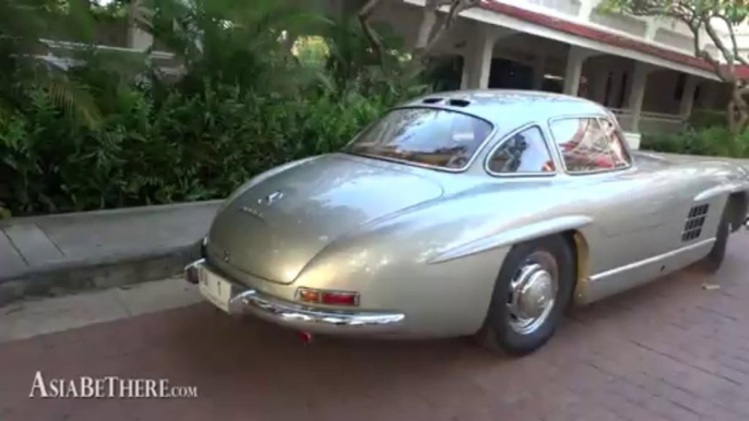 Mercendes 300 SL Gullwing 1955 Hua Hin Automobile Concours 2013 in Centara Grand Hotel