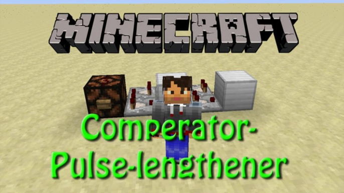 Minecraft: Redstone Comperator Pulse lengthener / extender