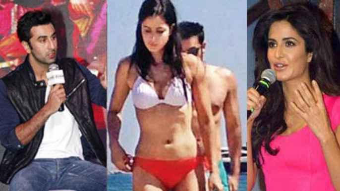 Katrina Kaif Follows Ranbir Kapoor's Footsteps - Reacts Shamelessly On Leaked Bikini Pics