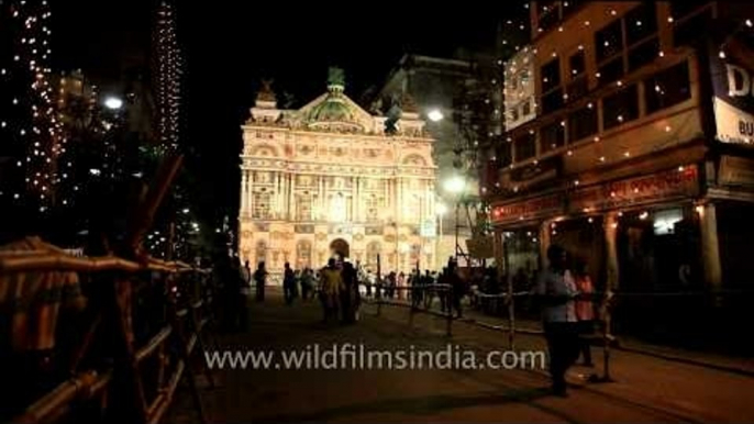 The grandiose Durga Puja pandal: Kolkata Puja fervour